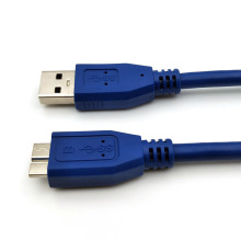 0.5m 1m 2m 3m 5m  USB 3.0 Type A Male to Micro B Male Extension Cable Cord Adapter Super Speed Data Transfer Rate Dec24